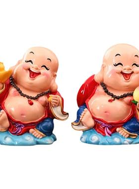 妙工坊手办摆件招财财神树脂客厅