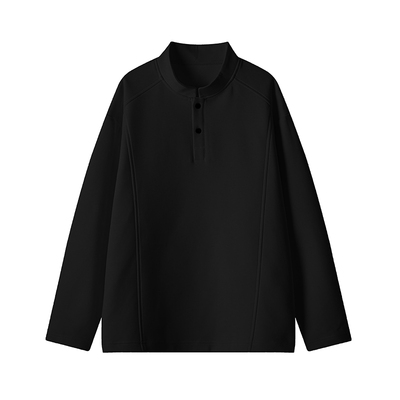 【休闲百搭】美式Polo男长袖t恤