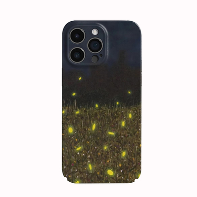 适用iPhone17Promax保护套萤火虫16promax手机壳15pro个性14plus女生12磨砂11高级16plus苹果13provivo一加13