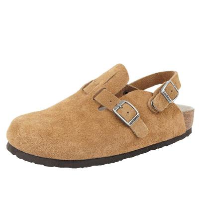 岛外DAOWAI真软木bo肯鞋软木拖女半包两穿复古文艺日系Kay系列