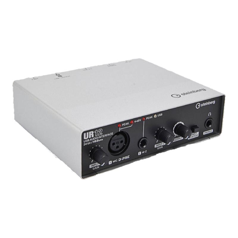 YAMAHA/雅马哈 UR12 ur22c专业录音配音USB电脑声卡吉他直播K歌
