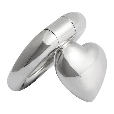 THEYKNOW爱心戒指情侣个性ins风指环原创设计感送女友礼物情人节