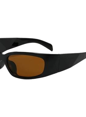 Y2K千禧风灰色防紫外线墨镜发箍