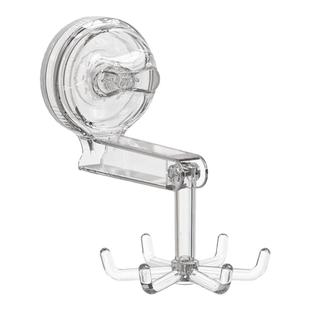 厨房旋转强力吸盘挂钩免打孔壁挂粘钩铲子勺子菜板收纳架锅铲挂架