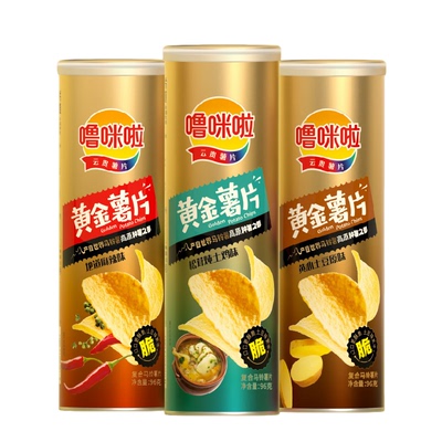 噜咪啦解馋罐装酥脆薯片