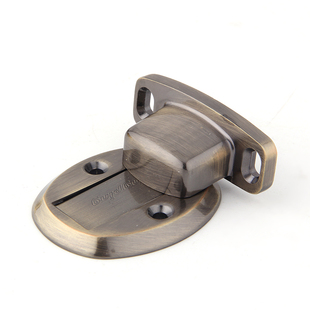 固特地板瓷砖地面免打孔门吸隐形地吸门碰卫生间隐藏门阻强磁门顶