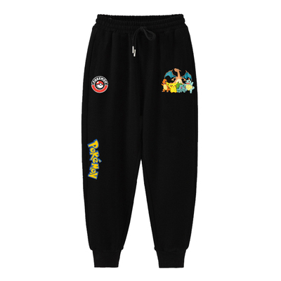 皮卡丘小火龙杰尼龟小脚卫裤