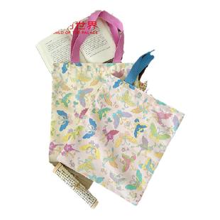 故宫文创宫里的世界百福彩蝶帆布包袋收纳袋生日礼物生日礼物