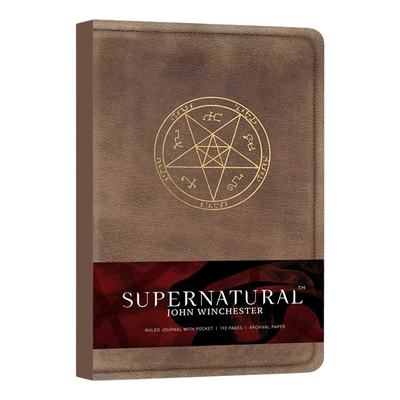 精装 英文原版小说 Supernatural 横线笔记本 John Winchester 英文版 进口英语原版书籍