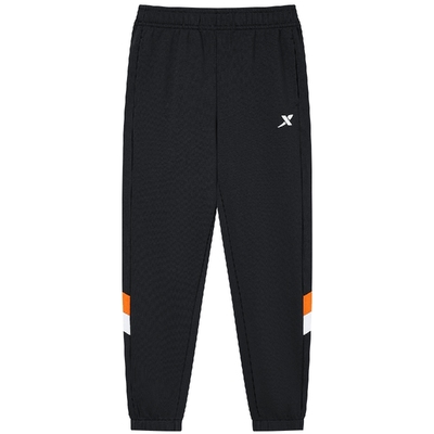 特步童装男童拼接运动裤儿童长裤2025秋冬新款中大童裤子加绒冬装