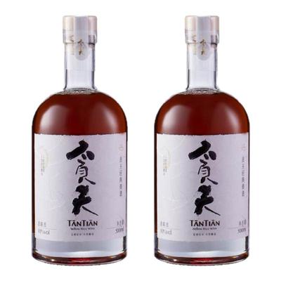 2瓶黄酒贪天绍兴黄酒手工