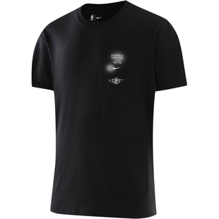 NBA官方正品Nike篮网队/勇士/湖人队男子宽松圆领T恤运动休闲短袖