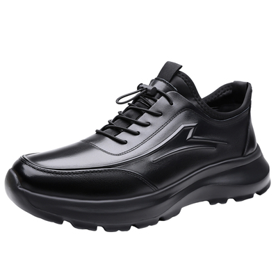 新款运动休闲鞋真皮轻便软底皮鞋