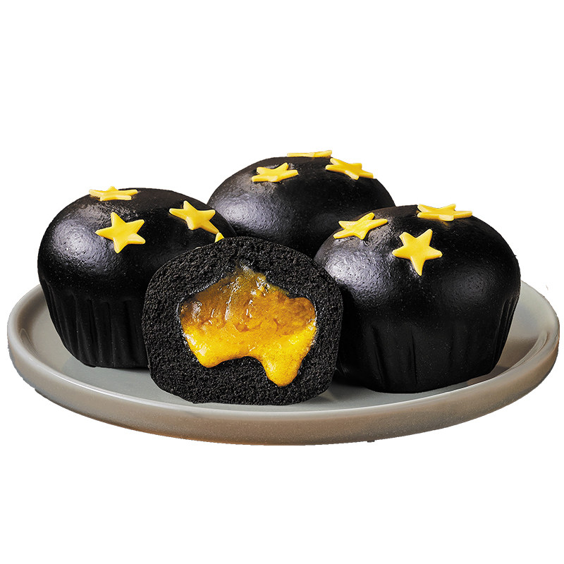 佶隆吉星流沙包黑金加热即食