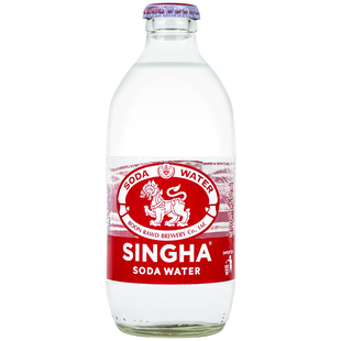 泰国Singha伟狮苏打水325ml*24瓶整箱气泡水含气饮料水原装进口