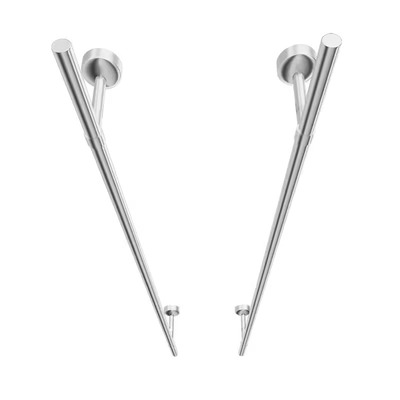 定制卧室圆管衣橱304不锈钢