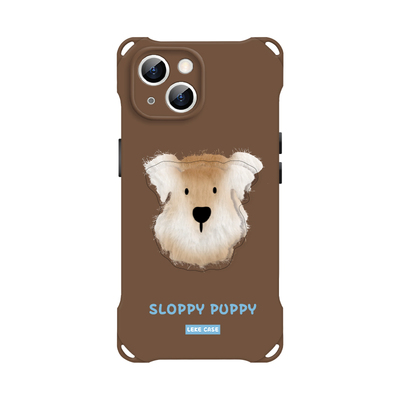 邋遢小狗手机壳挂绳斜挎手提支架