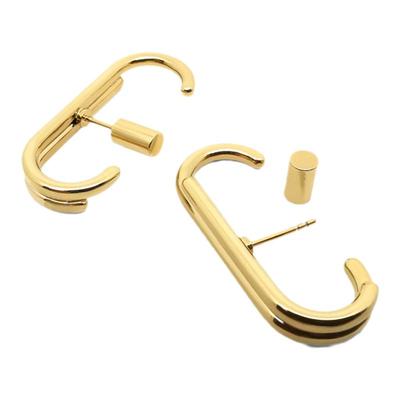 ALP独你无二系列U型耳骨镀金耳环