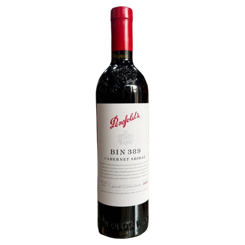 奔富Bin389【正品保证】澳洲进口赤霞珠设拉子干红葡萄酒750ml/瓶