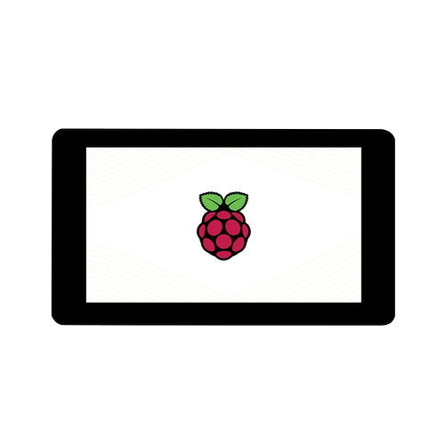 微雪 树莓派显示器5寸7寸10寸 DSI接口屏电容触摸显示屏LCD液晶屏