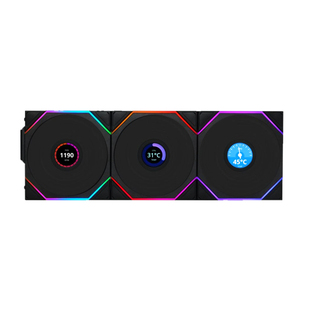 联力四代无线积木风扇包豪斯VISION COMPACT机箱风扇120组合套餐