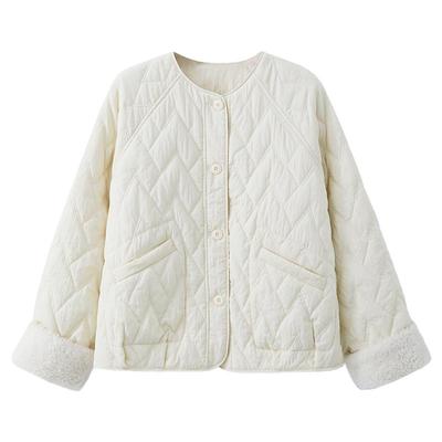 设计感小众小个子棉服