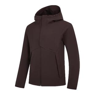 乔丹梭织厚外套男连帽2026春季新款保暖防风耐磨专业运动学生风衣