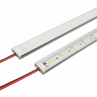 超亮12Vled灯条低压24V灯带明装橱柜展示柜货架长条灯设备照明灯