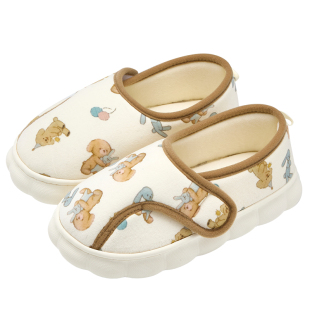 利达妮厚底孕妇月子鞋女秋冬产后包跟防滑家居室内抗菌棉拖鞋春季