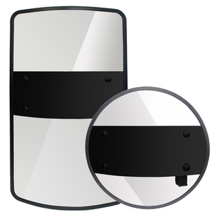 龙之谷防暴透明盾牌战术防爆PC法式加长方圆形学校园保安防护盾牌