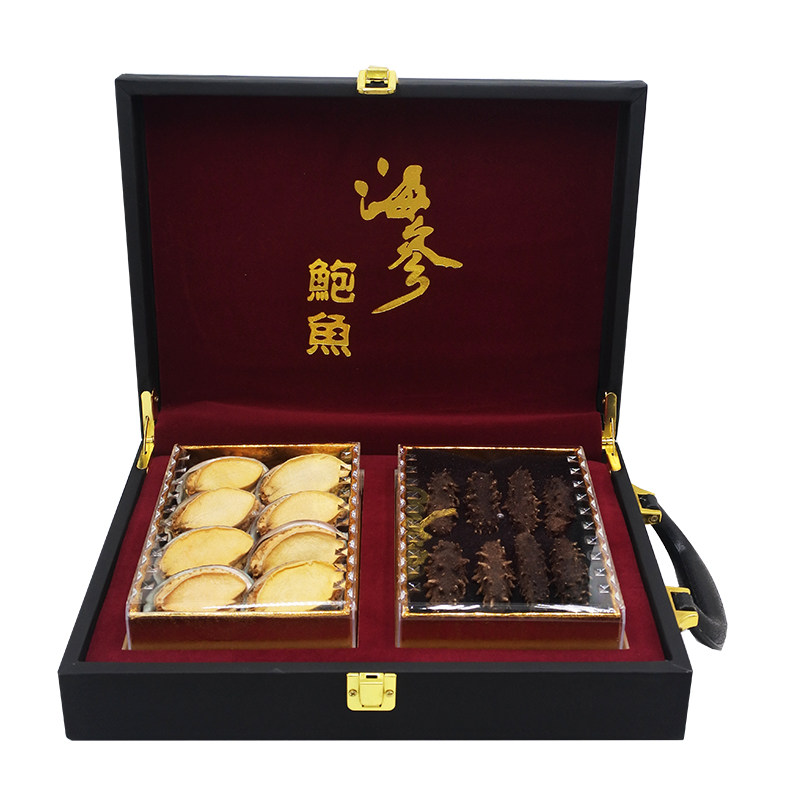 年货节礼品速发干海参鲍鱼海产品干货送礼盒单位福利团购滋补养生