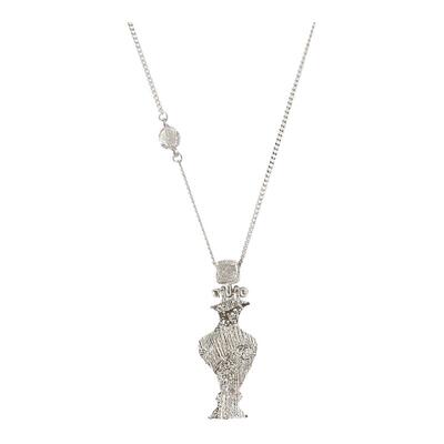 Dare买手店 Wens Jewels【瓶】系列浮雕瓶长项链艺术复古几何金银
