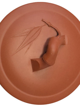 紫砂壶盖子朱泥茶壶盖紫砂杯茶具