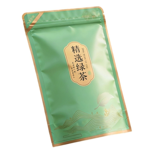 绿茶包装自封袋二两半斤一斤铝箔防潮密封袋锁香保鲜自立拉链袋子