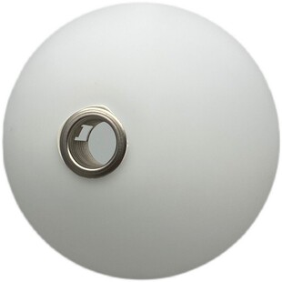 新中式e14奶白色磨砂玻璃外壳恒大精装吊灯e27台壁灯替换水晶灯罩