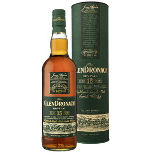 GLENDRONACH格兰多纳15年复兴单一麦芽威士忌烈酒正品行货700ml
