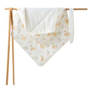 童泰婴儿包被秋冬季纯棉夹棉初生宝宝抱被新生儿加厚棉盖毯抱毯