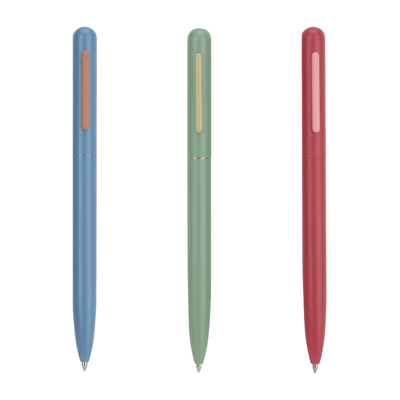 never极简小豆笔黑色旋转高颜值