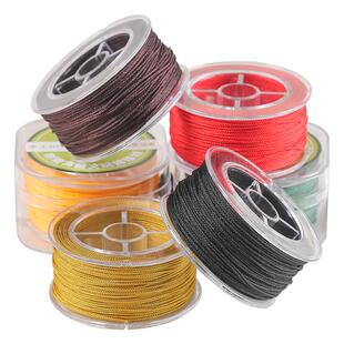 墨绿色编织绳手链绳玉石专用绳耐磨文玩线绳手串绳子吊坠编绳玉线