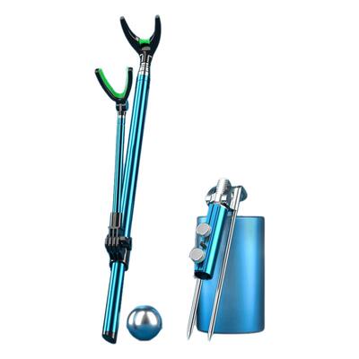 朝宇钓箱钓椅鱼竿支架地插超轻硬