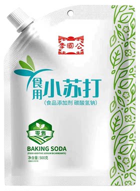 李国公食用小苏打500g/袋带嘴