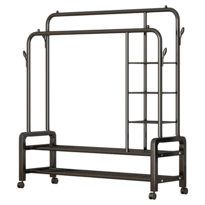 【十年老店】双杆晾衣架落地卧室