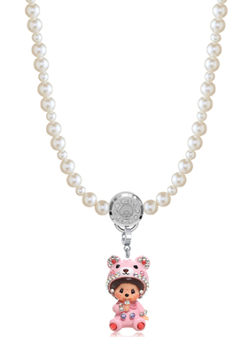 萌趣趣项链品牌自营短蒙奇奇日韩