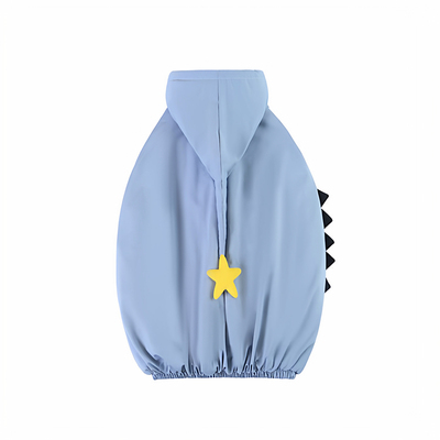 婴儿斗篷冬季超萌加厚宝宝外出服冬装小月龄保暖披风外套挡风抱被