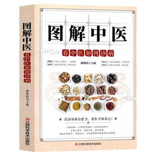 图解中医 看中医如何诊病 中医诊断学基础理论治法与方剂基础知识自学入门书籍大全 中医诊断学治疗大全 中医按摩推拿养生身体