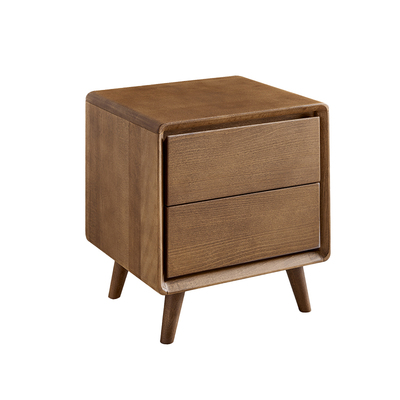 大自然山毛榉实木床头柜言木系列