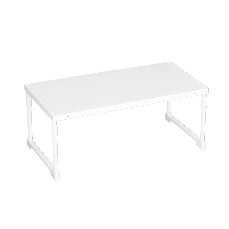 衣橱柜子内分层隔板隔断层架高度可伸缩置物支架免钉碳钢收纳神器