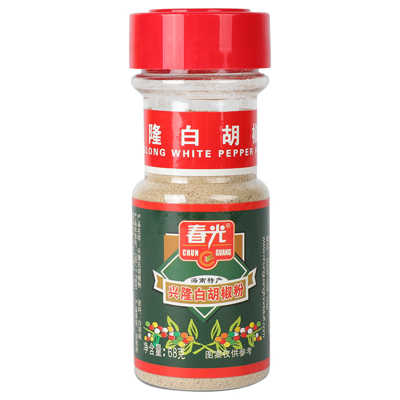 春光68g瓶装海南兴隆胡椒粉68g