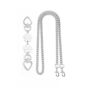 适用Coach蔻驰Rowan18波士顿斜挎链条腋下链子替换包包肩带配件