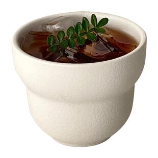 陶瓷手握咖啡杯家用简约白色创意设计感小众拿铁拉花杯浓缩马克杯